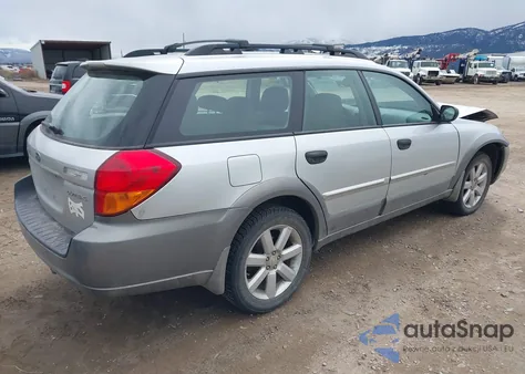 2006 Subaru Outback 2.5I z USA, uszkodzony, nr VIN 4S4BP61C367328489